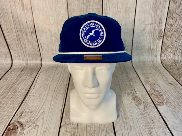 Camp Sea Gull Rope Hat with Patch