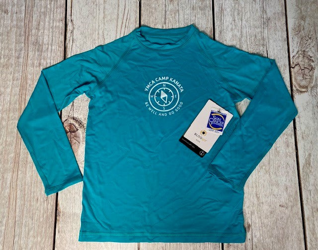 Camp Kanata Long Sleeve Sun Block Shirt-Youth-New!