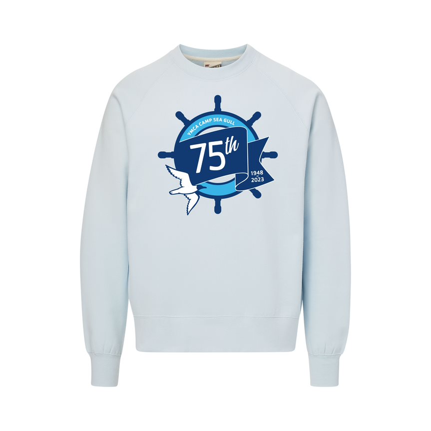Camp Sea Gull 75th Anniversary Crew Sweatshirt-Youth