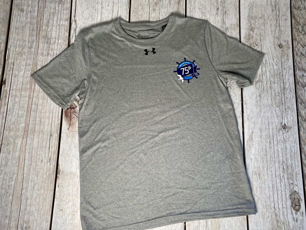 Camp Sea Gull Under Armour 75th Logo Shirt-Youth