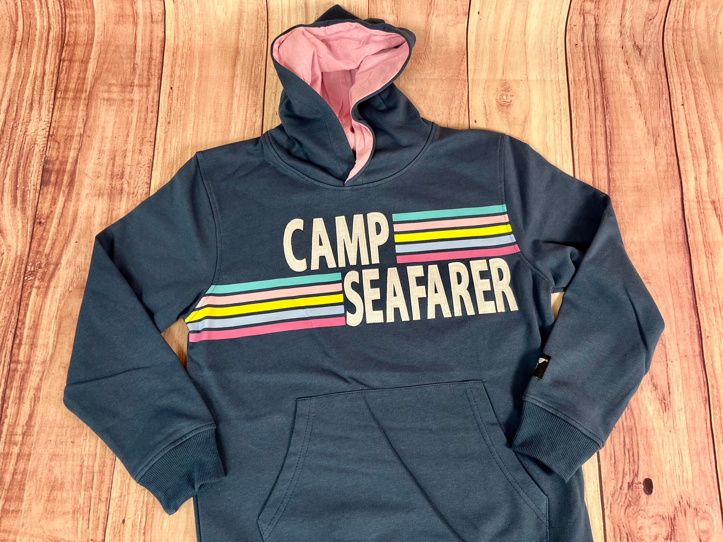 Seafarer French Terry Hooded Pullover-Youth-NEW