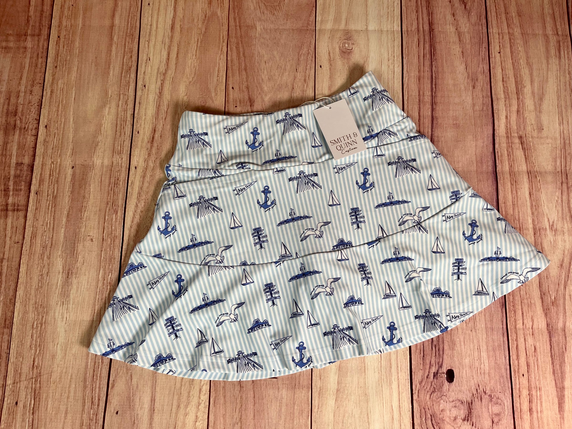 Molly Ruffled Hem Skort-NEW