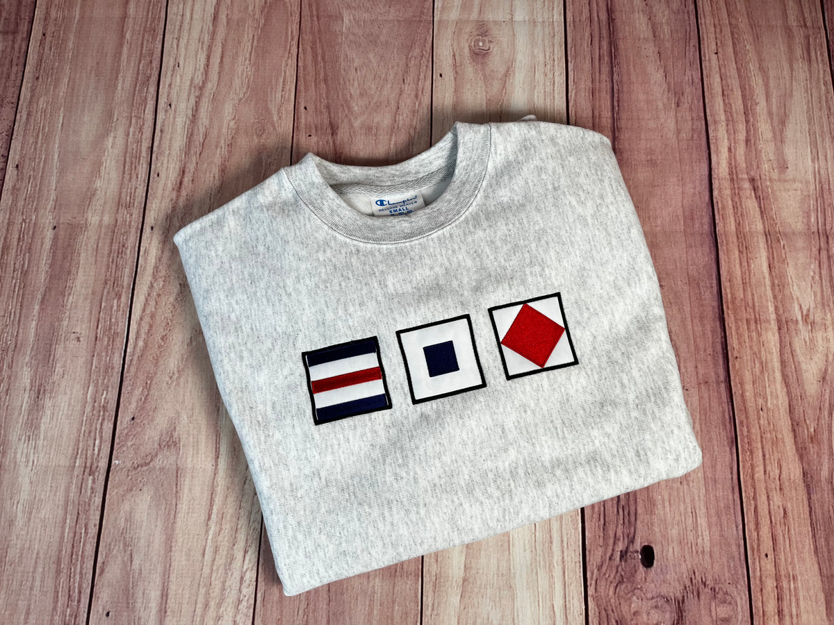 Seafarer Crew w/Nautical Flags-New