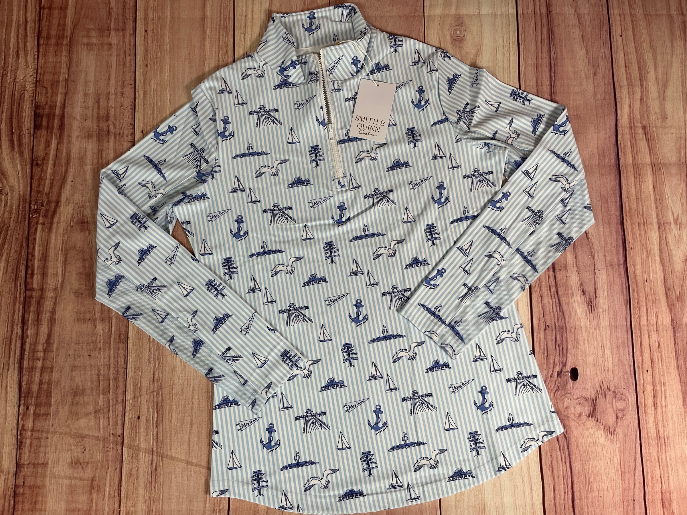 Ava Ladies 1/4 Zip Pullover-NEW