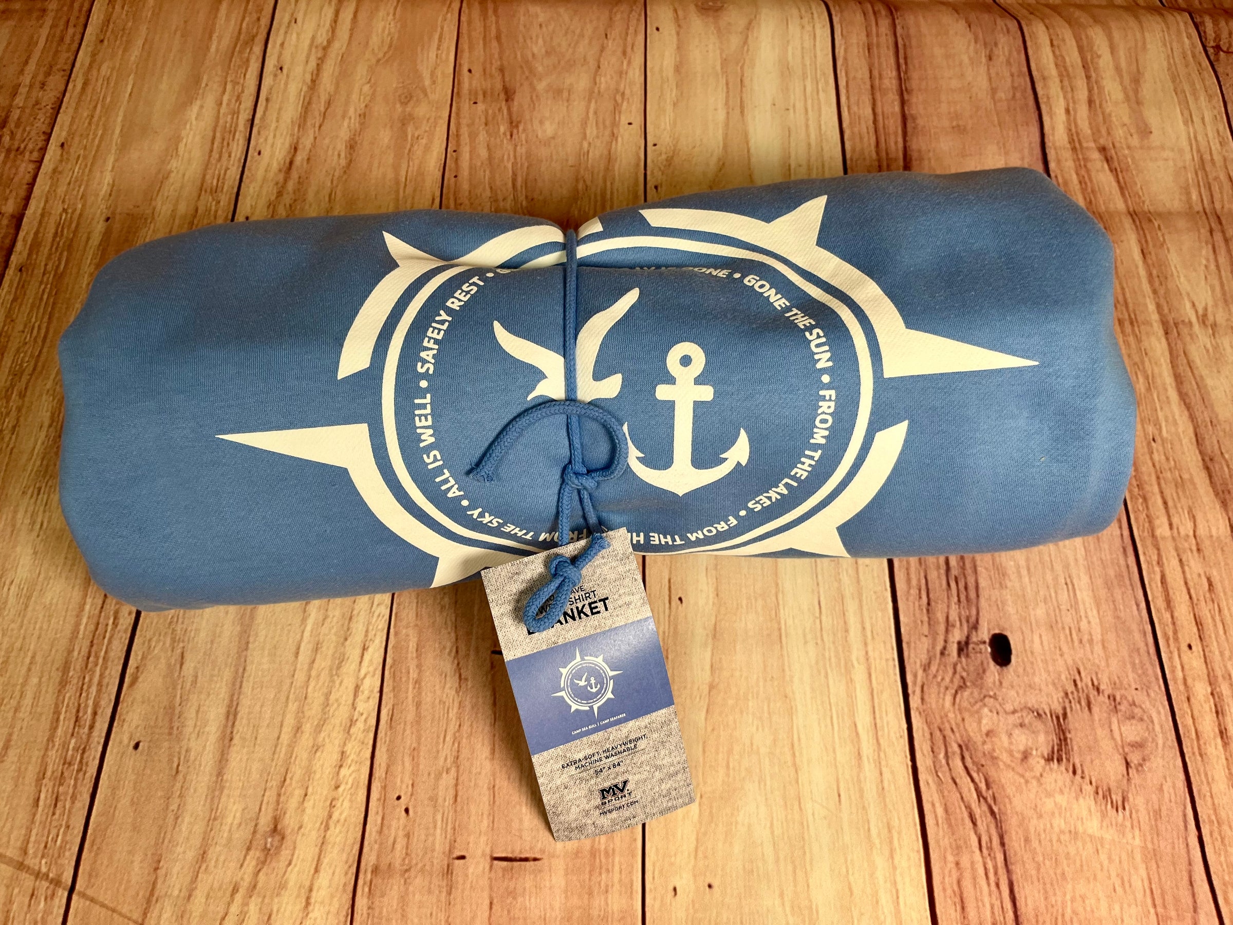 Camp Sea Gull Sweatshirt Blanket-New Colors