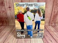 Sling Water Bottle-Dual Camp Logo-NEW