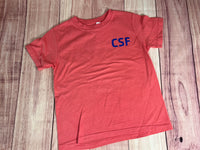Seafarer Short Sleeve T-Shirt/Coral-NEW