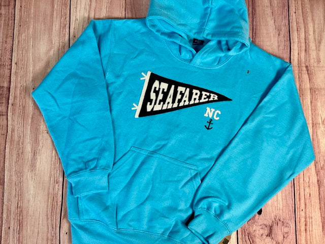 Seafarer Hooded Sweatshirt-Youth-New!