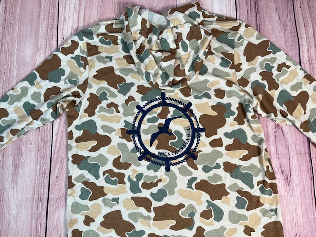 Sea Gull Bamboo Shade Camo Hoodie-Youth-New!