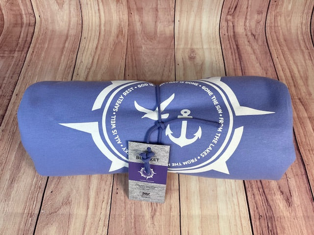 Camp Sea Gull Blanket-New!