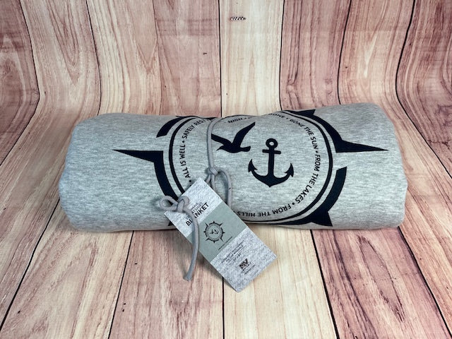 Camp Sea Gull Blanket-New!
