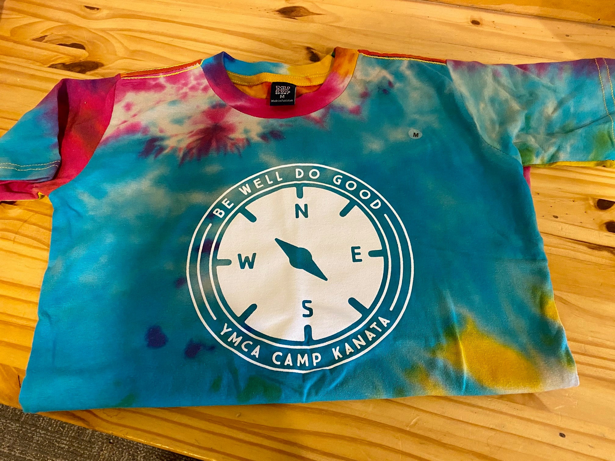 Camp Kanata Tie Dye T-shirt-Youth-New! – Triangle Y Store
