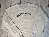 Camp Kanata 70th Anniversary Crew Sweatshirt-Adult-New!