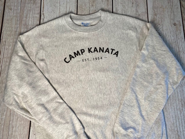Camp Kanata 70th Anniversary Crew Sweatshirt-Adult-New!