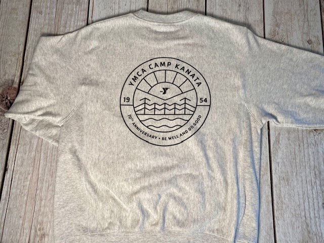 Camp Kanata 70th Anniversary Crew Sweatshirt-Adult-New!