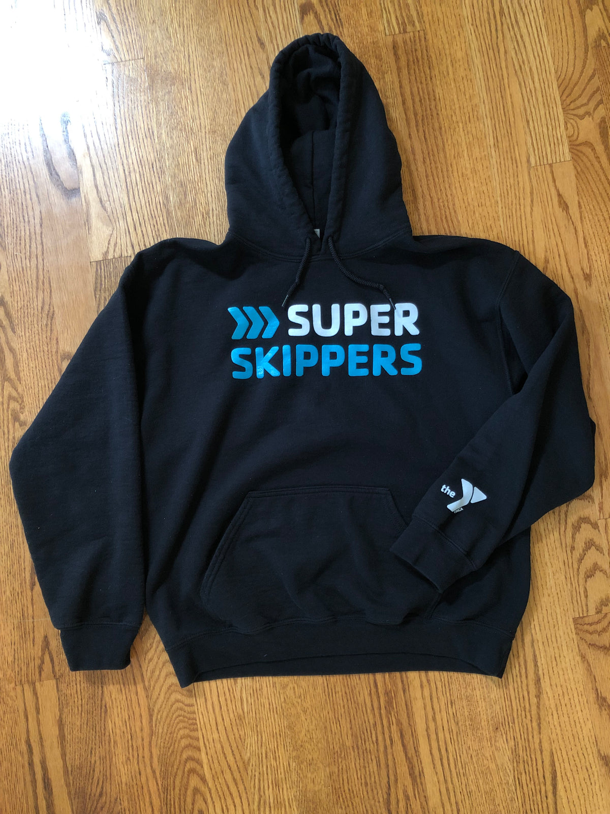 Super Skippers Black Hooded Sweatshirt