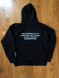 Super Skippers Black Hooded Sweatshirt