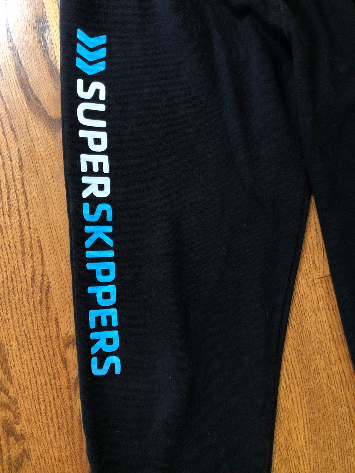 Spirit Wear - Super Skippers Logo Black Sweatpants