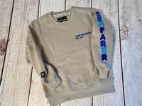 Camp Seafarer Sweatshirt/Chenille Letter Sleeve-Youth-New!