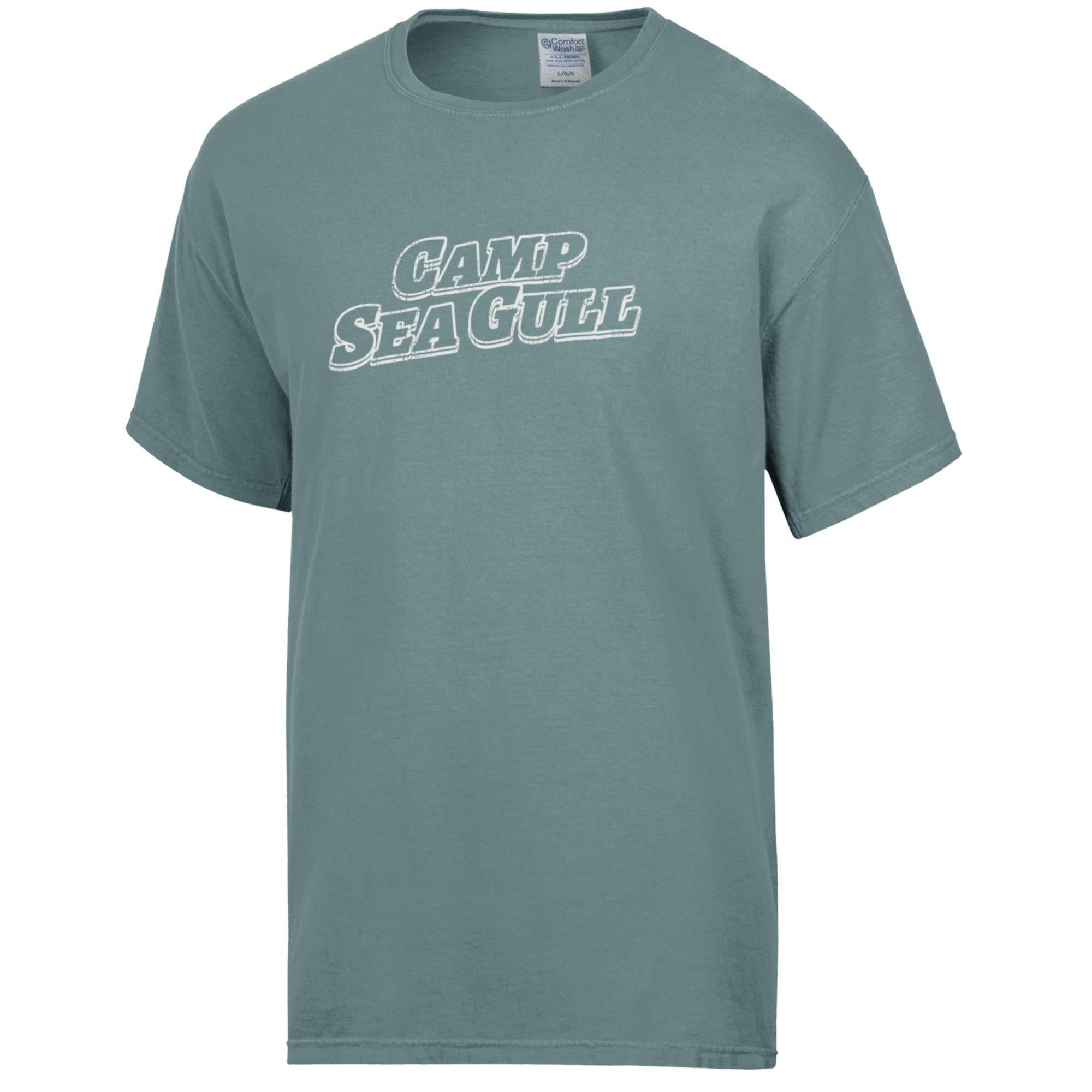 Camp Sea Gull T-Shirt-Green-NEW