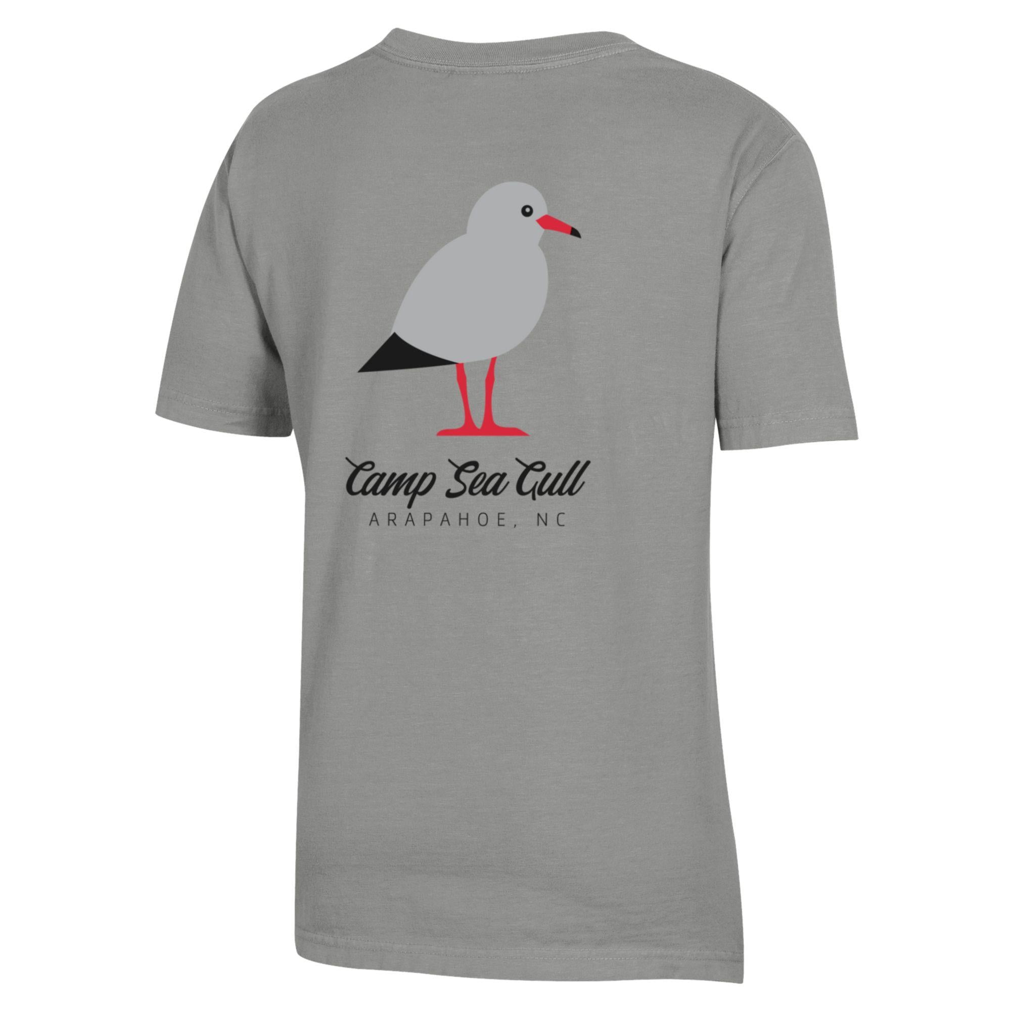 Camp Sea Gull T-Shirt w/seagull-NEW