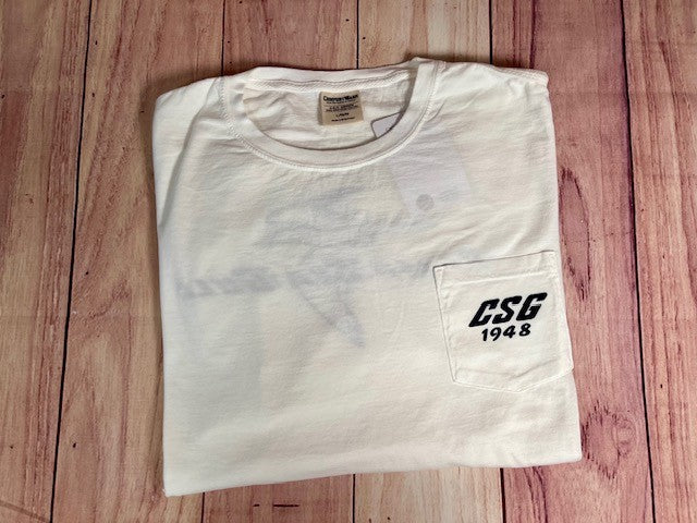 Camp Sea Gull Long Sleeve Tee w/Vintage Logo-Adult-NEW