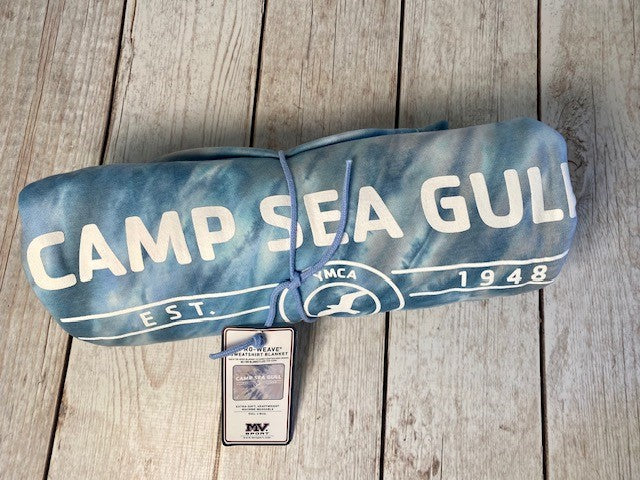 Camp Sea Gull Sweatshirt Blanket