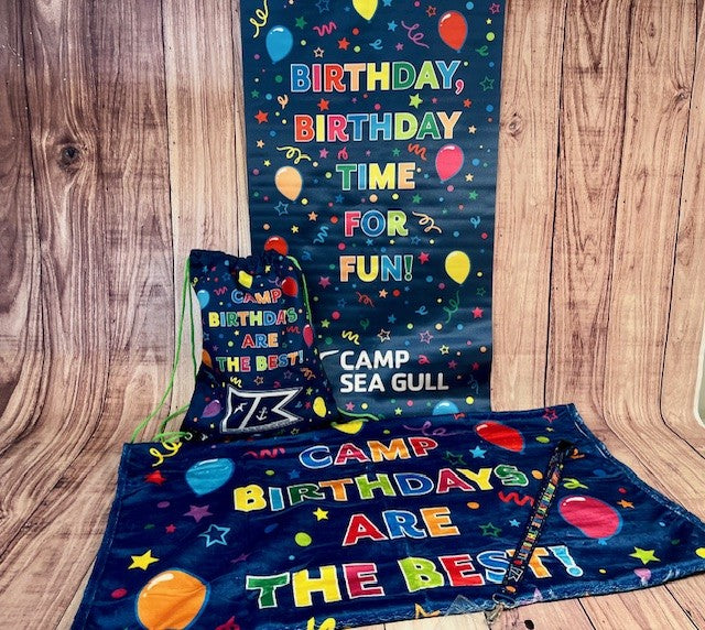 Camp Sea Gull Birthday in a Bag-New!