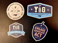 2026 Youth and Government Stickers