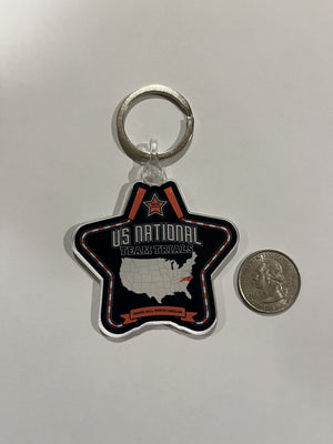 US Trials keychain