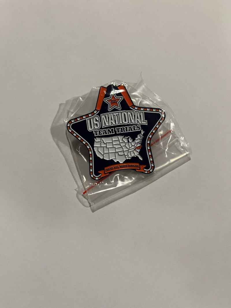 US Trials enamel pin