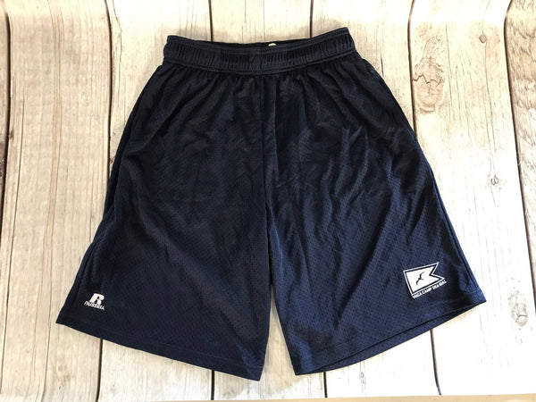 Camp Sea Gull Russel Athletic Mesh Shorts-Adult-Navy – Triangle Y Store