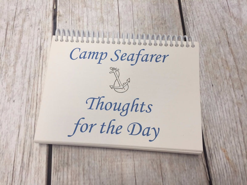 Camp Seafarer Thoughts for the Day book