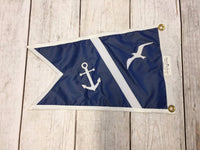 Boat Burgee-Dual Camp Logo