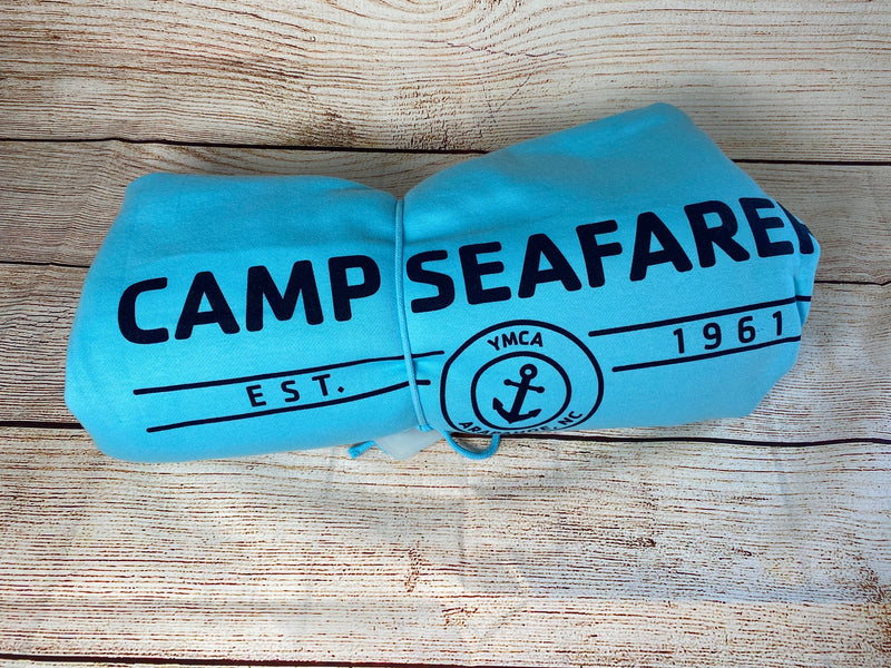 Camp Seafarer Sweatshirt Blanket