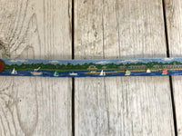 Camp Scenery Belt-Needlepoint by Smather's & Branson