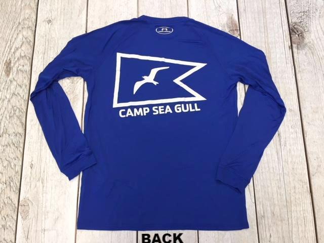 Camp Sea Gull Under Armour Long Sleeve-Adult-Royal