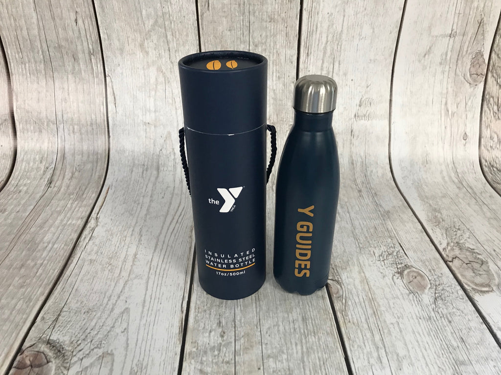 Y Guide Stainless Steel Water Bottle