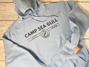 Camp Sea Gull Hooded Sweatshirt-Adult-NEW
