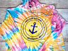 Camp Seafarer Tie Dye Hooded Tee-Adult