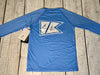 Long Sleeve Sun Block Shirt-Dual Logo-Youth