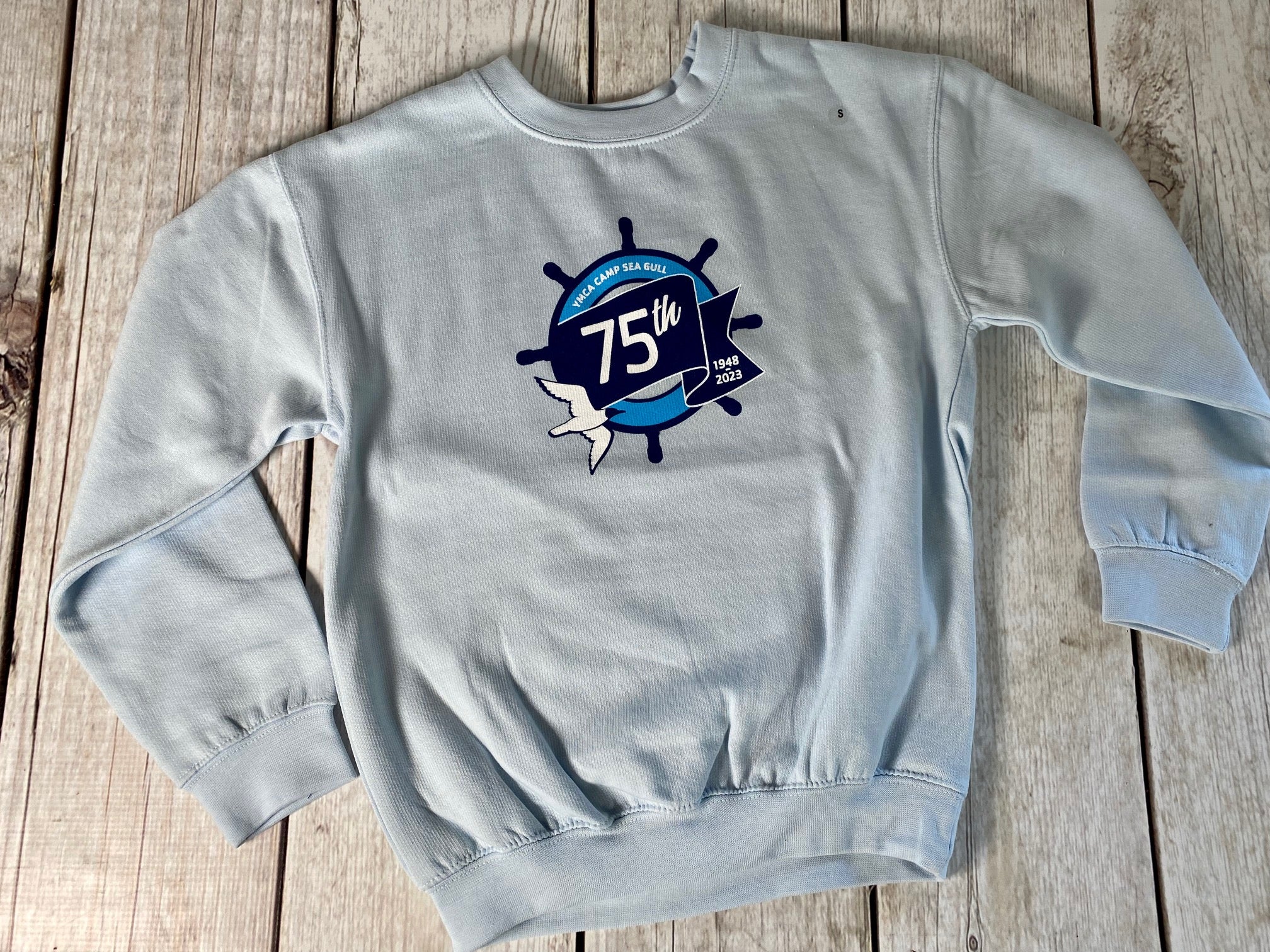 Camp Sea Gull 75th Anniversary Crew Sweatshirt-Adult