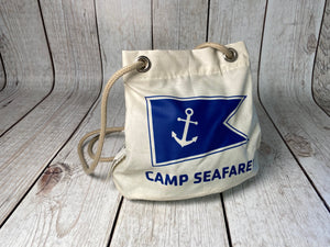 SEA BAGS Convertible Bucket Bag-Camp Seafarer-New!