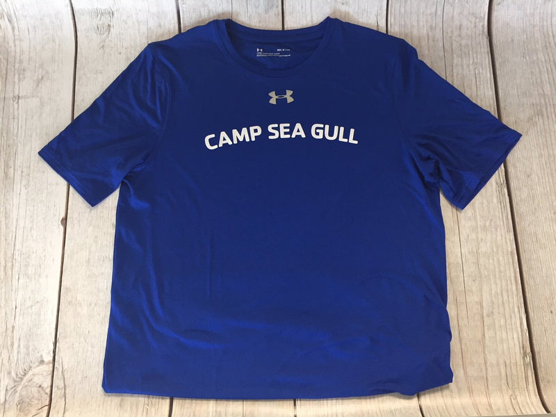 Camp Sea Gull Under Armour Shirt-Youth-Royal