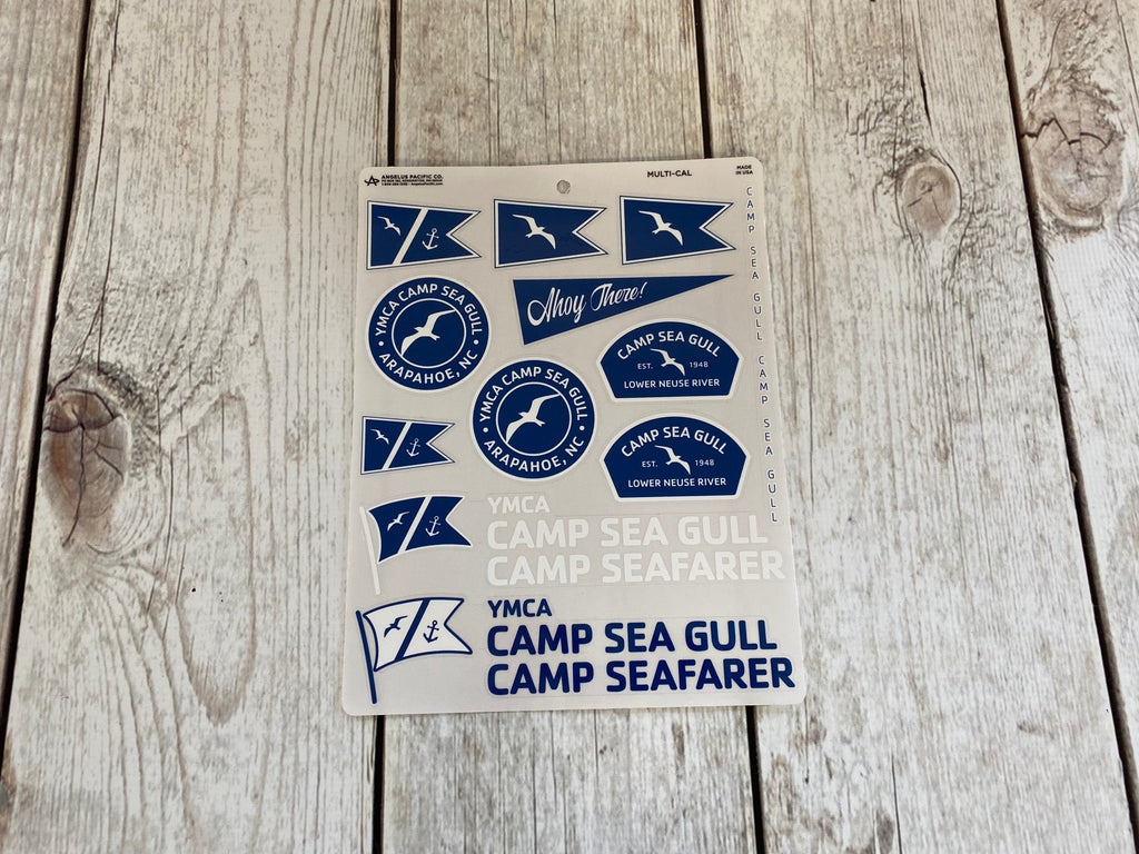 Camp Sea Gull Decal Sheet