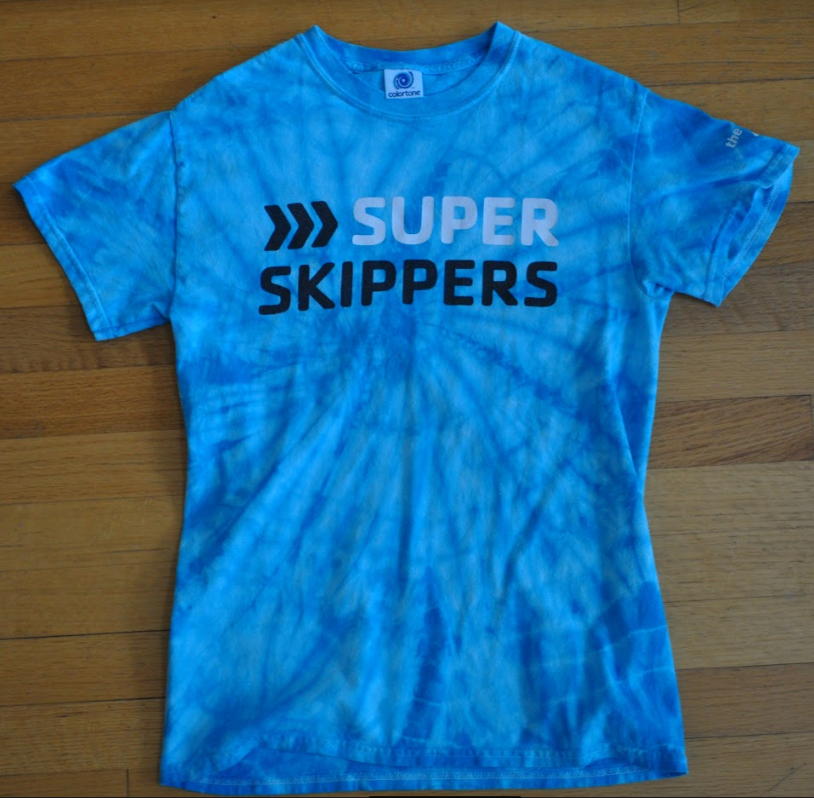 Super Skippers Tie-Dye T-Shirt--No verse on back