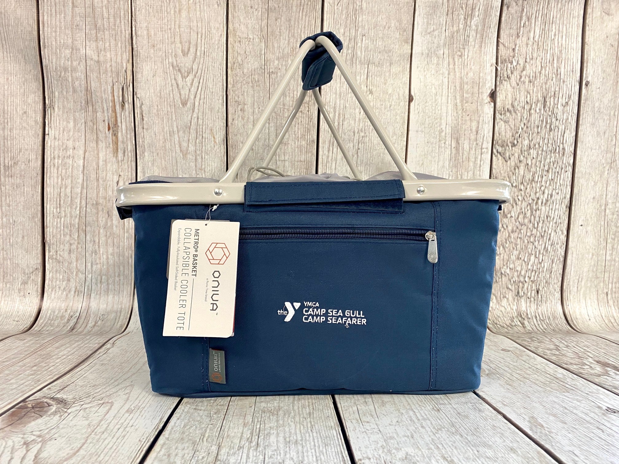 Collapsible Cooler Tote Basket-Dual Logo-NEW – Triangle Y Store